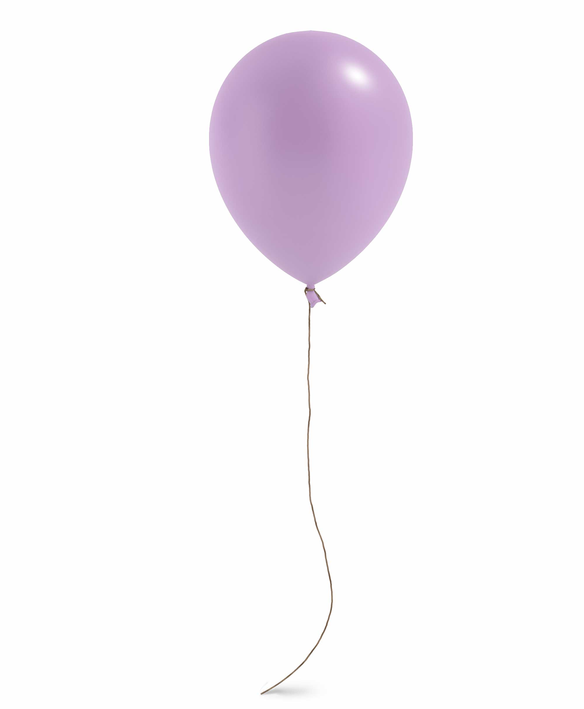 Lavender balloon 11" - Plum theme