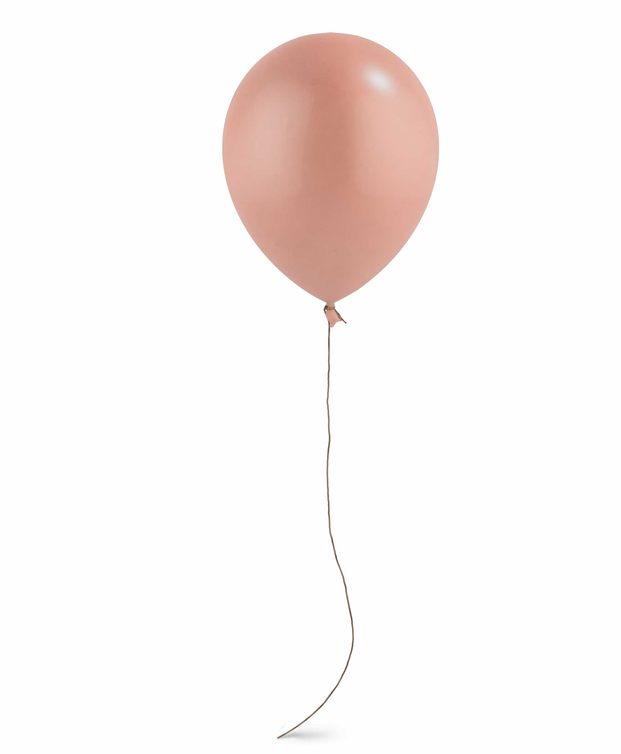Rose gold balloon 11" - Plum theme