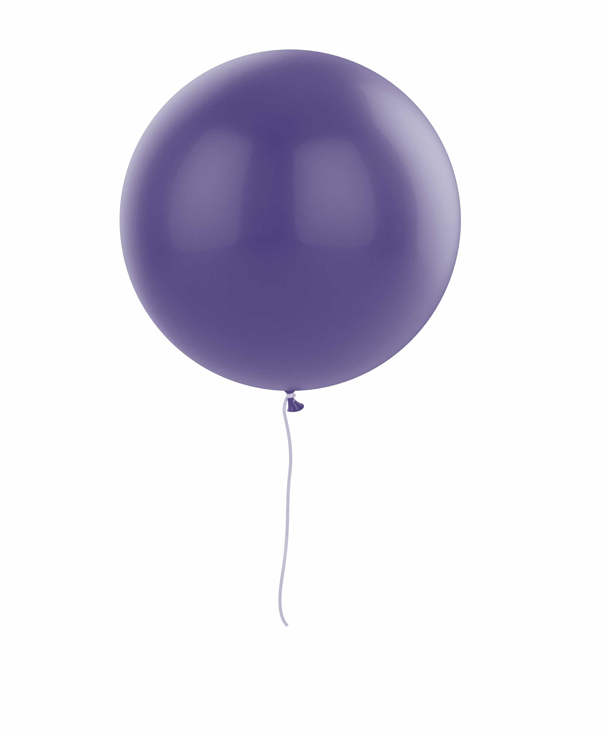 Dark purple balloon 36" - Plum Theme