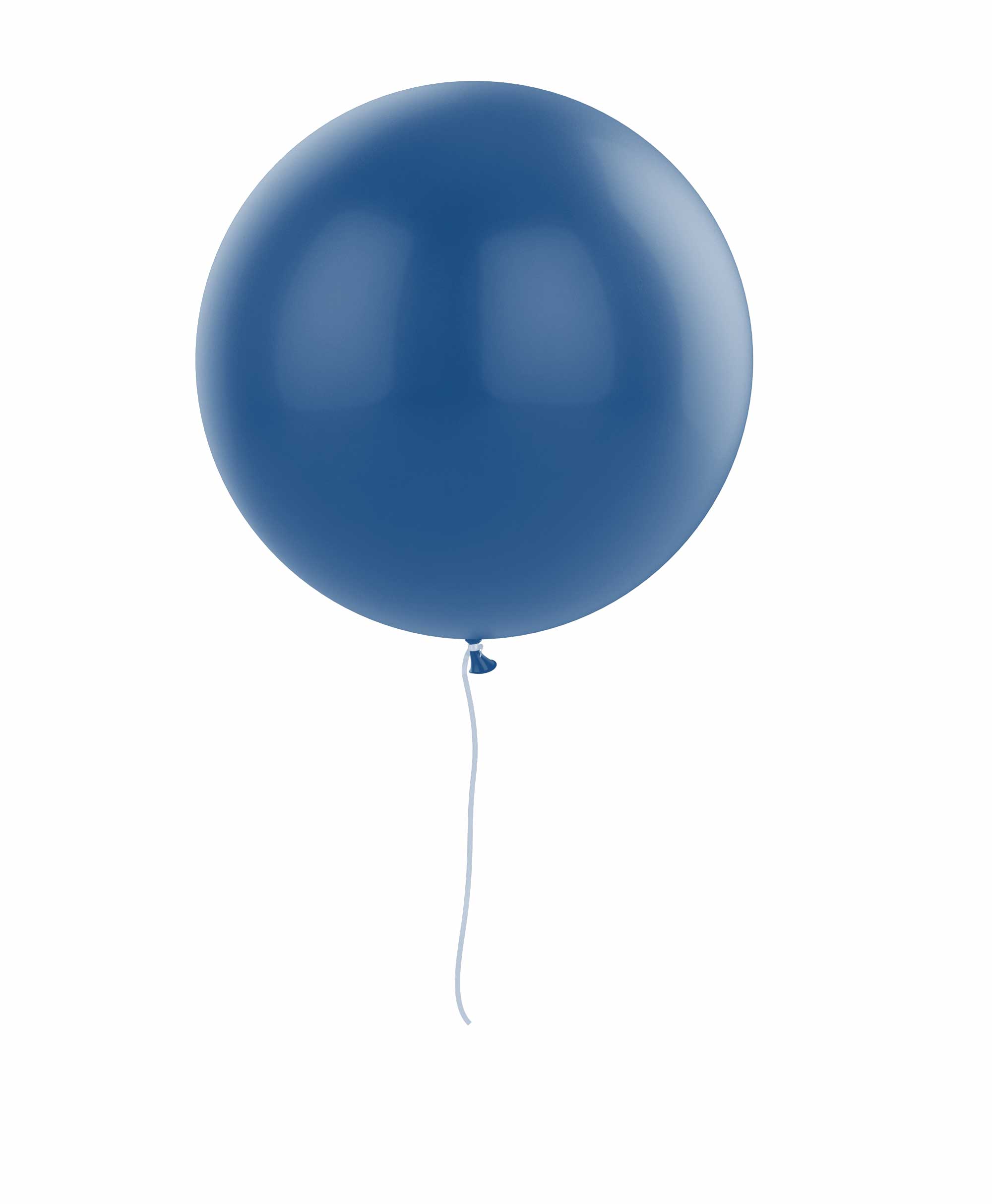 Royal blue balloon 36" - Elephant Theme