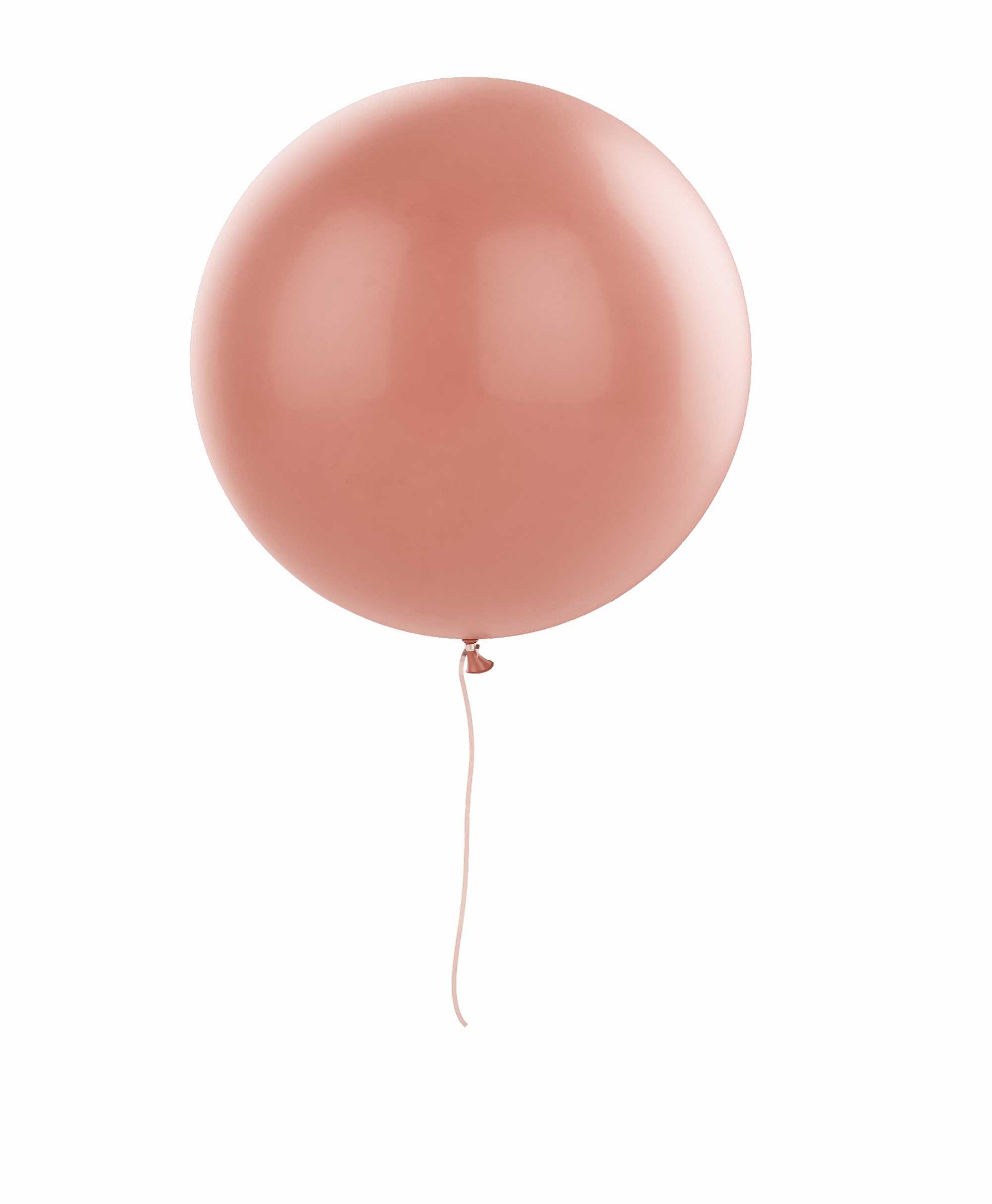 Rose gold balloon 36" - Plum Theme